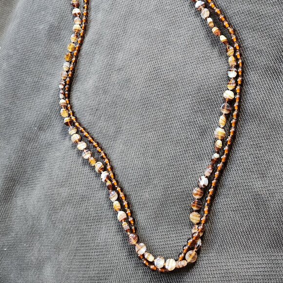 Etsy Colorful Artisan Multi-Strand Beaded Necklace - Picture 9 of 16